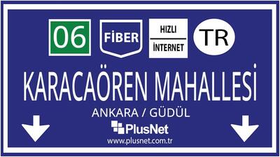 Ankara / Güdül / Karacaören Mahallesi Taahhütsüz İnternet