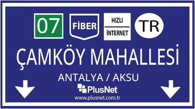 Antalya / Aksu / Çamköy Mahallesi Taahhütsüz İnternet