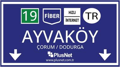 Çorum / Dodurga / Ayvaköy Taahhütsüz İnternet