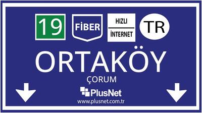 Çorum / Ortaköy Taahhütsüz İnternet