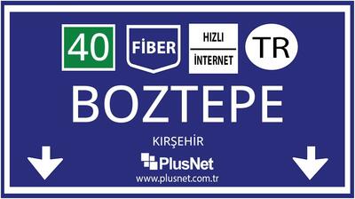Kırşehir / Boztepe Taahhütsüz İnternet