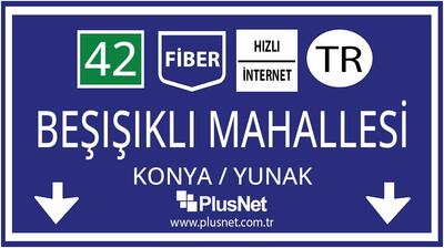 Konya / Yunak / Beşışıklı Mahallesi Taahhütsüz İnternet