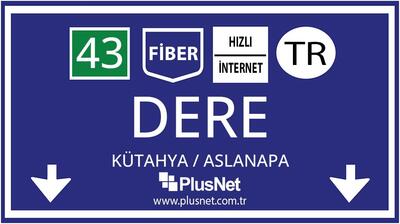 Kütahya / Aslanapa / Dere Taahhütsüz İnternet