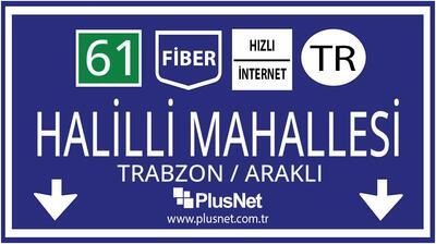 Trabzon / Araklı / Halilli Mahallesi Taahhütsüz İnternet