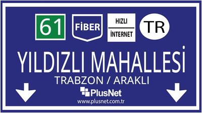 Trabzon / Araklı / Yıldızlı Mahallesi Taahhütsüz İnternet