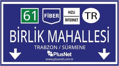 Trabzon / Sürmene / Birlik Mahallesi Taahhütsüz İnternet