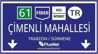 Trabzon / Sürmene / Çimenli Mahallesi Taahhütsüz İnternet