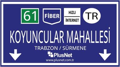 Trabzon / Sürmene / Koyuncular Mahallesi Taahhütsüz İnternet