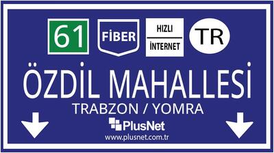 Trabzon / Yomra / Özdil Mahallesi Taahhütsüz İnternet