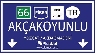 Yozgat / Akdağmadeni / Akçakoyunlu Taahhütsüz İnternet